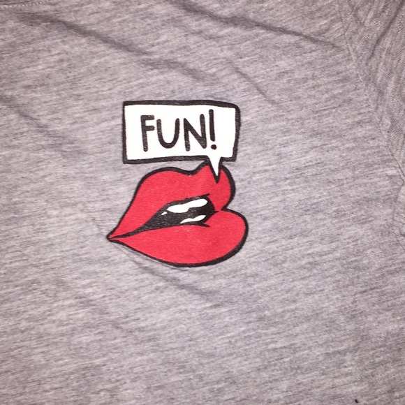 Grey Fun Tee Shirt - Picture 2 of 2